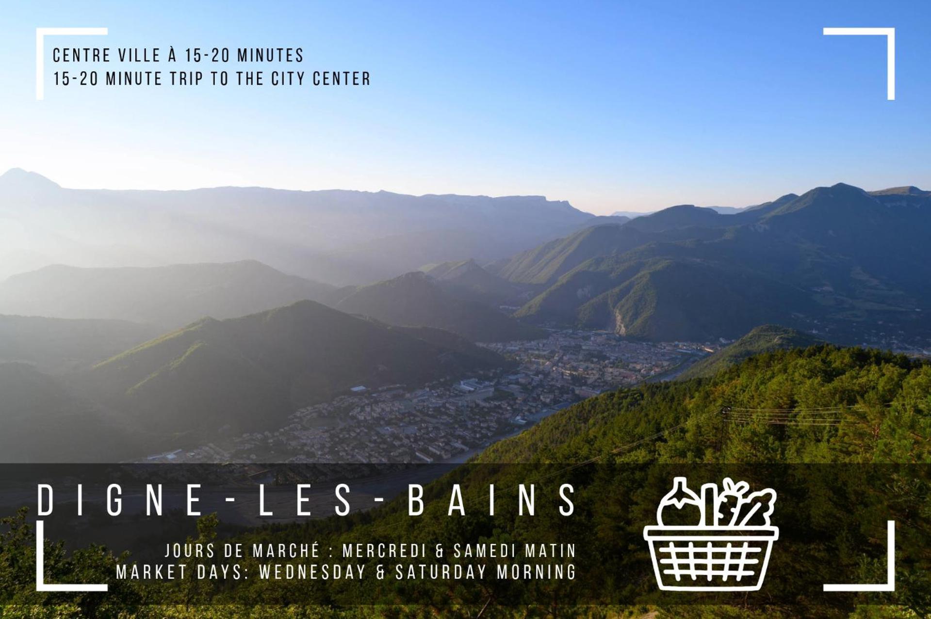 Les Eaux Chaudes Hotel Digne-les-Bains Luaran gambar